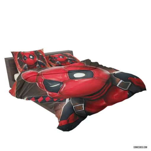 Deadpool Unleashed Marvel Merc Chronicles Comic Bedding Set 2