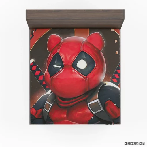 Deadpool Unleashed Marvel Merc Chronicles Comic Fitted Sheet 1