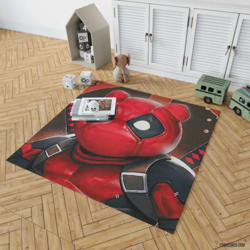 Deadpool Unleashed Marvel Merc Chronicles Comic Rug 1