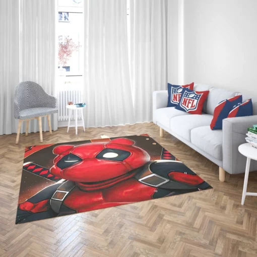 Deadpool Unleashed Marvel Merc Chronicles Comic Rug 2