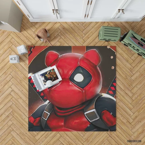 Deadpool Unleashed Marvel Merc Chronicles Comic Rug