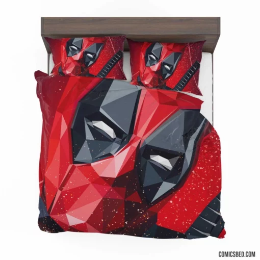 Deadpool Unleashed Marvel Sarcastic Merc Comic Bedding Set 1