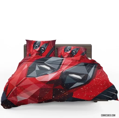 Deadpool Unleashed Marvel Sarcastic Merc Comic Bedding Set