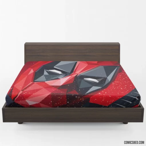 Deadpool Unleashed Marvel Sarcastic Merc Comic Fitted Sheet