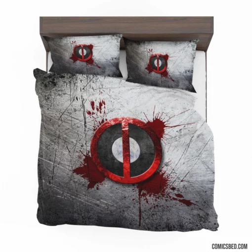 Deadpool Unleashed Merc Mouth Chronicles Comic Bedding Set 1