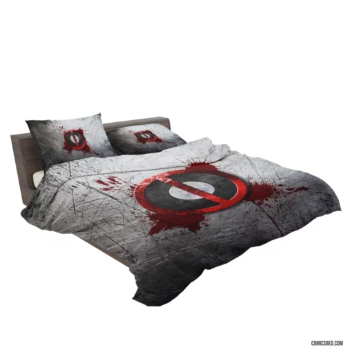 Deadpool Unleashed Merc Mouth Chronicles Comic Bedding Set 2