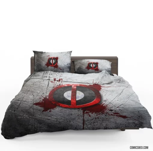 Deadpool Unleashed Merc Mouth Chronicles Comic Bedding Set