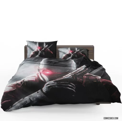 Deadshot Gun DC Precise Marksman Comic Bedding Set