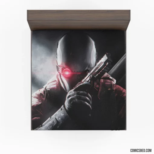 Deadshot Gun DC Precise Marksman Comic Fitted Sheet 1