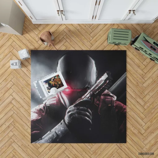 Deadshot Gun DC Precise Marksman Comic Rug