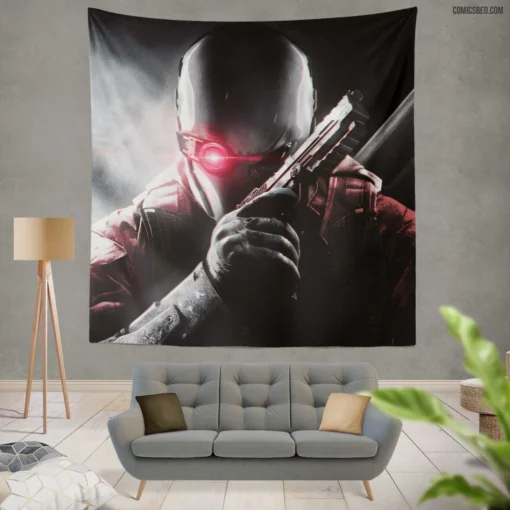 Deadshot Gun DC Precise Marksman Comic Wall Tapestry