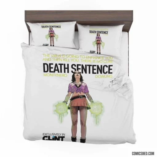 Death Sentence Grim Chronicles Comic Bedding Set 1