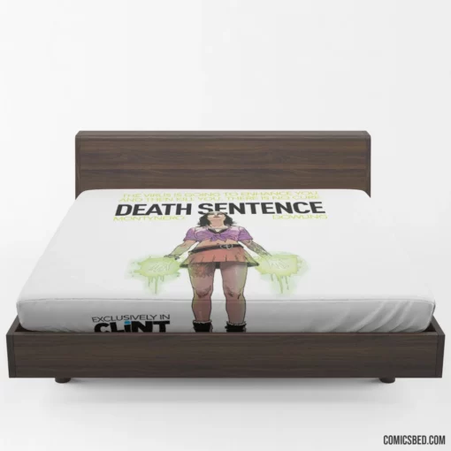 Death Sentence Grim Chronicles Comic Fitted Sheet