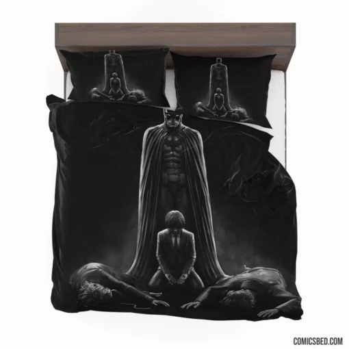 Death of Bruce Wayne Parents Tragedy Comic Bedding Set 1