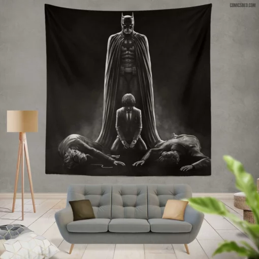 Death of Bruce Wayne Parents Tragedy Comic Wall Tapestry