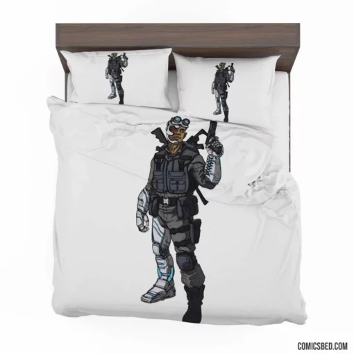 Deathlok Cybernetic Warrior Comic Bedding Set 1