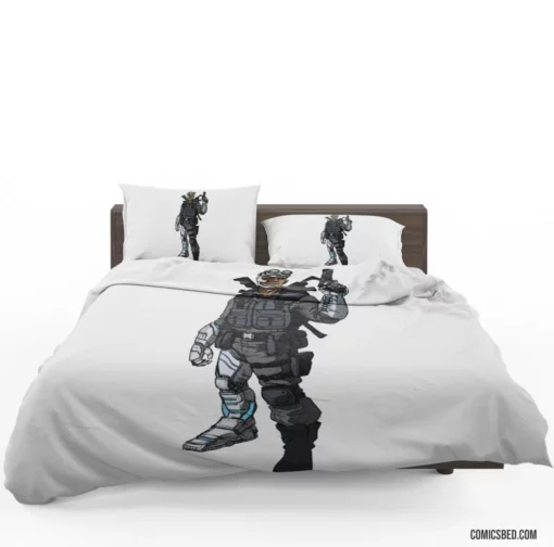 Deathlok Cybernetic Warrior Comic Bedding Set