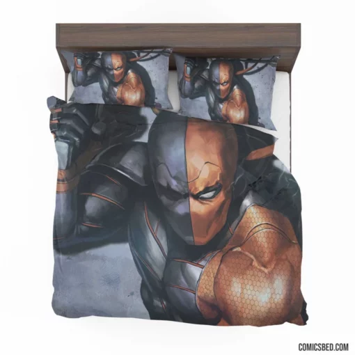 Deathstroke Art DC Mercenary Mastermind Comic Bedding Set 1