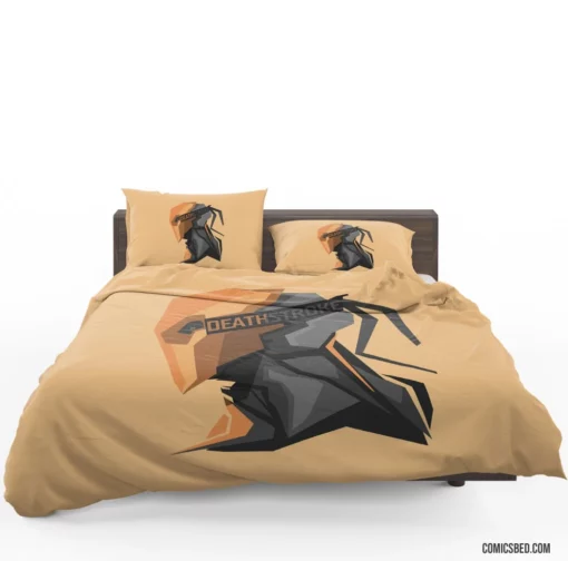 Deathstroke Artwork Mercenary Menace Comic Bedding Set