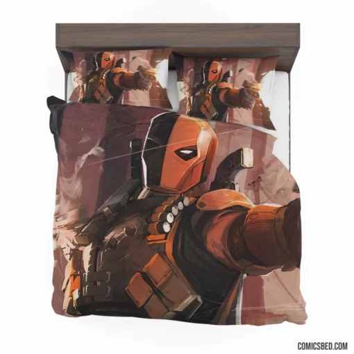 Deathstroke DC Deadly Assassin Comic Bedding Set 1