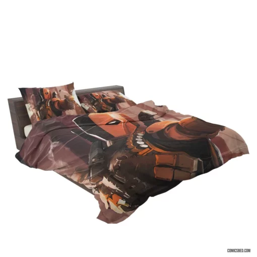 Deathstroke DC Deadly Assassin Comic Bedding Set 2