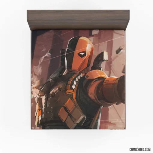 Deathstroke DC Deadly Assassin Comic Fitted Sheet 1