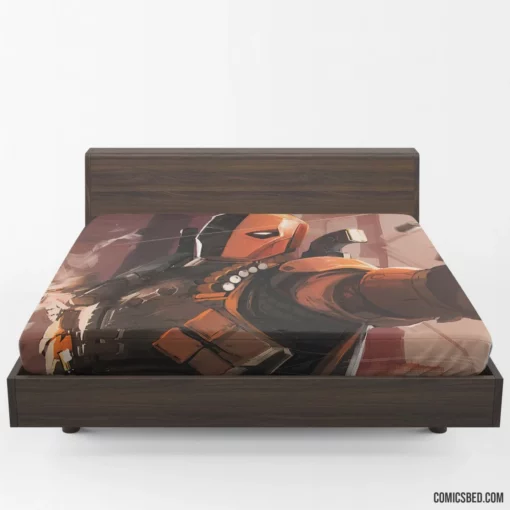 Deathstroke DC Deadly Assassin Comic Fitted Sheet