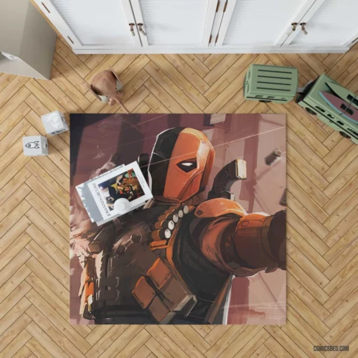 Deathstroke DC Deadly Assassin Comic Rug