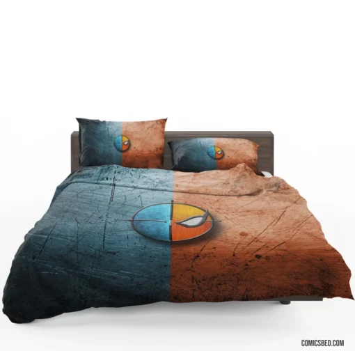 Deathstroke Mercenary Deadly Chronicles Comic Bedding Set