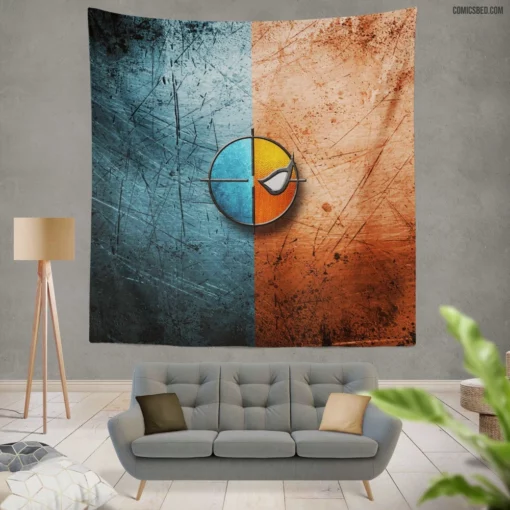 Deathstroke Mercenary Deadly Chronicles Comic Wall Tapestry