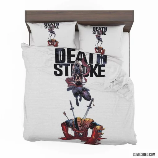 Deathstroke Mercenary Path Comic Bedding Set 1