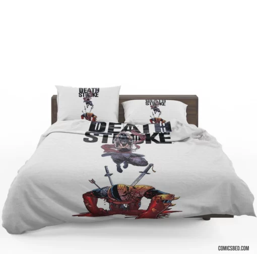 Deathstroke Mercenary Path Comic Bedding Set