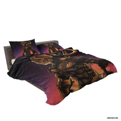 Deathstroke Unleashed DC Tactical Master Comic Bedding Set 2