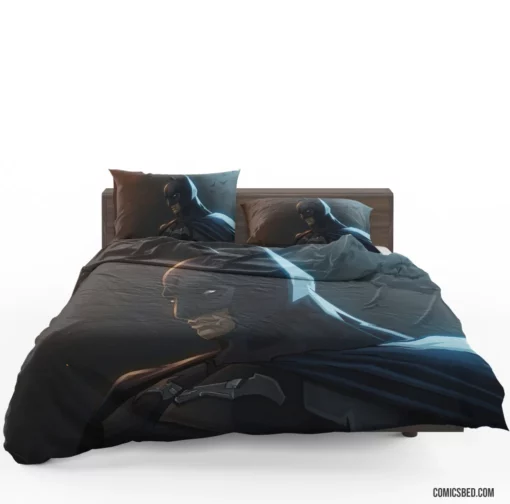 Detective of the Night Batman Unmasked Comic Bedding Set