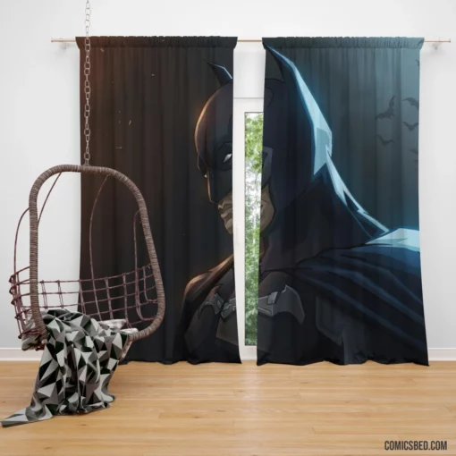Detective of the Night Batman Unmasked Comic Curtain