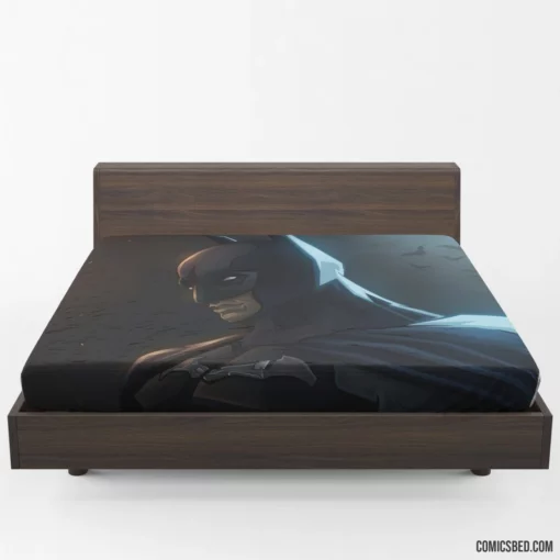 Detective of the Night Batman Unmasked Comic Fitted Sheet