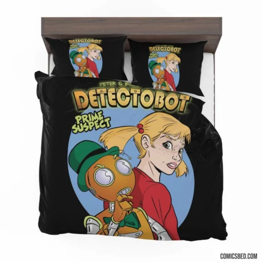 Detectobot Comics Robotic Sleuth Bedding Set 1