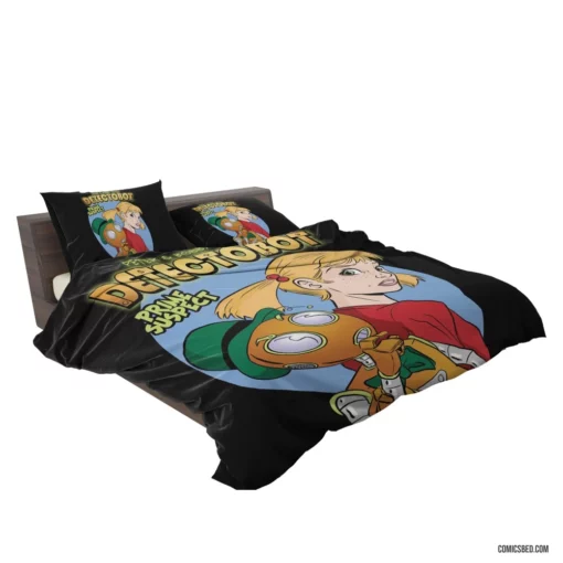 Detectobot Comics Robotic Sleuth Bedding Set 2