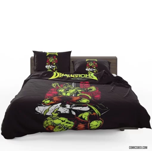 Dimensions Multiverse Chronicles Comic Bedding Set