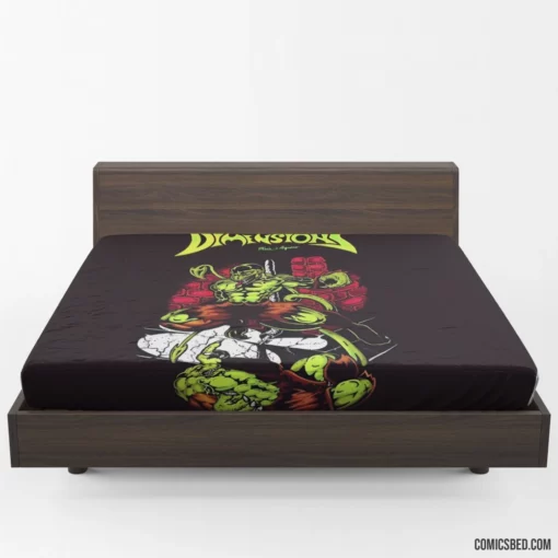 Dimensions Multiverse Chronicles Comic Fitted Sheet