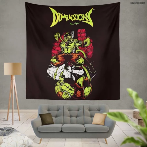 Dimensions Multiverse Chronicles Comic Wall Tapestry