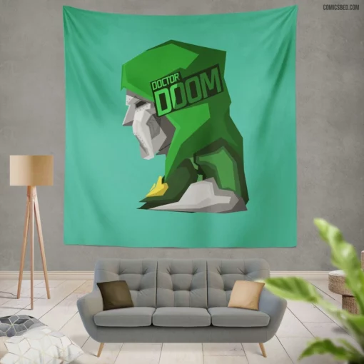 Doctor Doom Chronicles Villain Legacy Comic Wall Tapestry