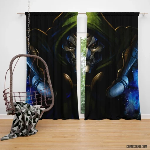 Doctor Doom Latverian Mastermind Comic Curtain