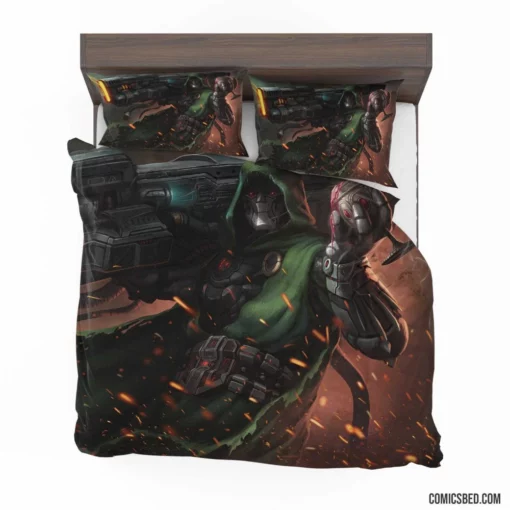 Doctor Doom Master of Dark Magic Comic Bedding Set 1