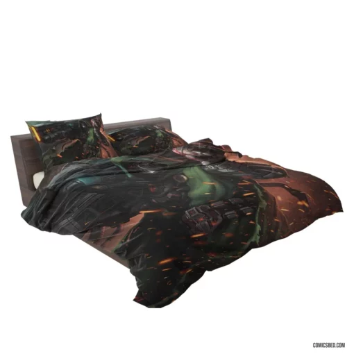 Doctor Doom Master of Dark Magic Comic Bedding Set 2