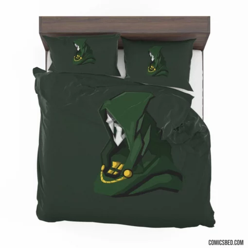 Doctor Doom Sorcerous Villain Comic Bedding Set 1