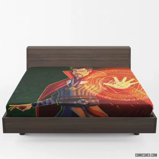 Doctor Strange Chronicles Marvel Mystic Master Comic Fitted Sheet