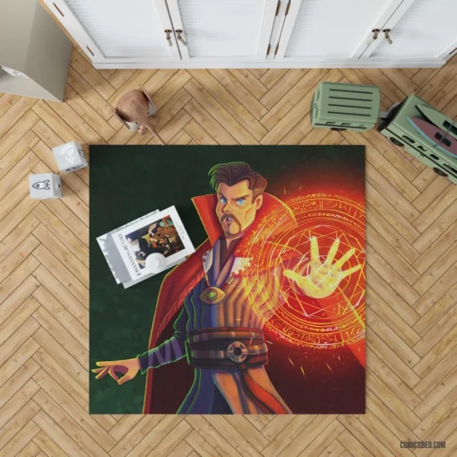 Doctor Strange Chronicles Marvel Mystic Master Comic Rug