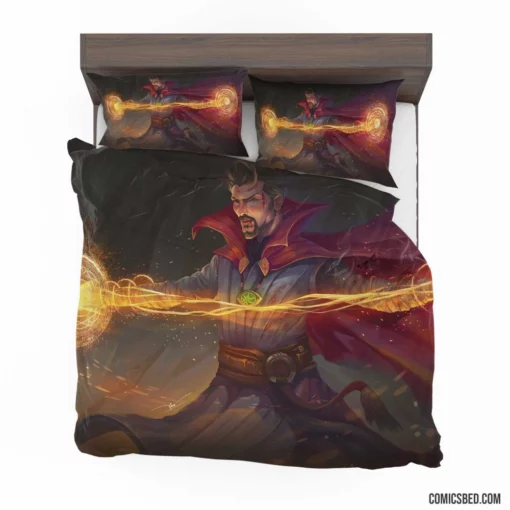 Doctor Strange Marvel Mystic Comic Bedding Set 1