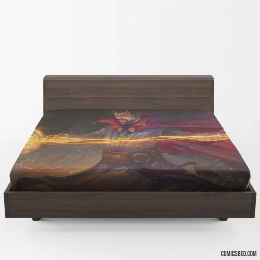 Doctor Strange Marvel Mystic Comic Fitted Sheet